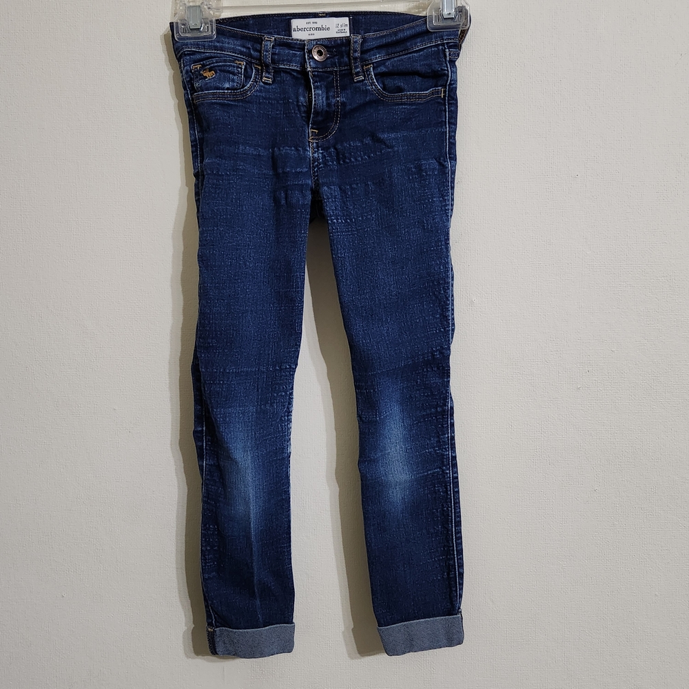 Abercrombie & Fitch Dark Blue Skinny Jeans